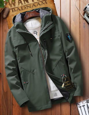 Jammy & Kammo Full Sleeve Solid Men Jacket