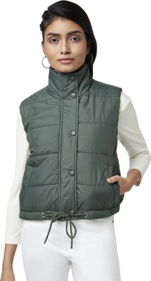 PEOPLE Sleeveless Solid Women Jacket