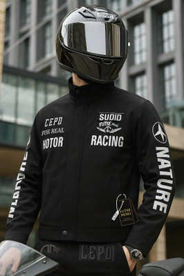 FUTSE PENO Full Sleeve Solid, Printed Men Jacket
