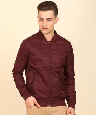 FLYING MACHINE Full Sleeve Solid Men Jacket