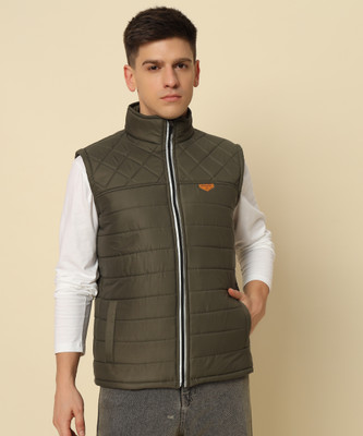 ZEPPI Sleeveless Solid Men Jacket