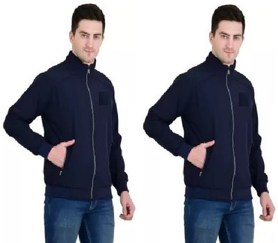 JVBRANGI Full Sleeve Solid Men Jacket