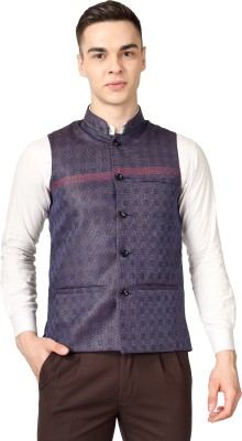 Burdy Sleeveless Solid Men Jacket