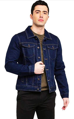 ZARATREND Full Sleeve Solid Men Denim Jacket