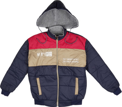 IAC Full Sleeve Colorblock Boys Jacket