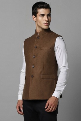 LOUIS PHILIPPE Sleeveless Solid Men Jacket