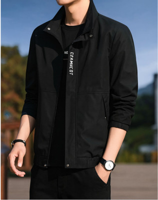 Mia Fashion Full Sleeve Solid, Printed Men Jacket
