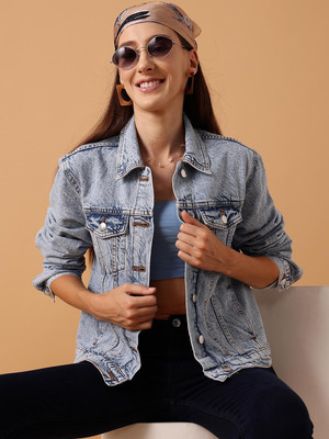 STREET9 Full Sleeve Solid Women Jacket