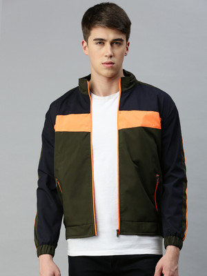 VOXATI Full Sleeve Colorblock Men Jacket