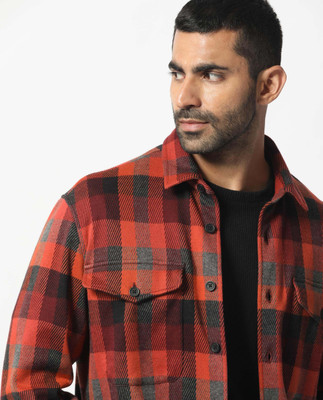 RARE RABBIT Full Sleeve Checkered Men Jacket