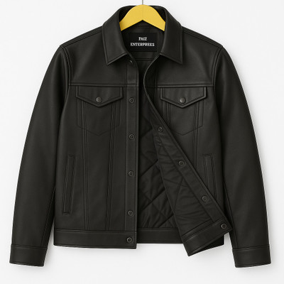 febric collection Full Sleeve Solid Men Jacket
