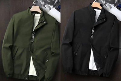 lapataclub Full Sleeve Solid Men Jacket