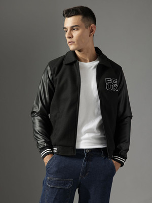 FCUK Full Sleeve Solid Men Jacket
