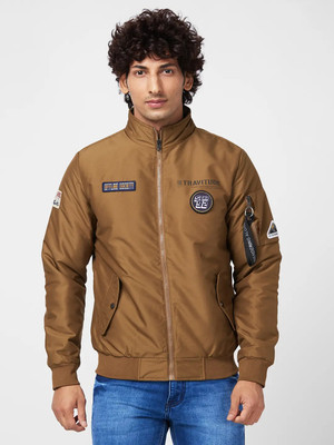 Spykar Full Sleeve Printed Men Jacket