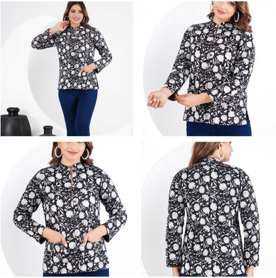 Craftwellstudio Full Sleeve Solid Women Jacket