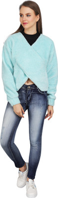 Jakanary Full Sleeve Self Design Women Jacket