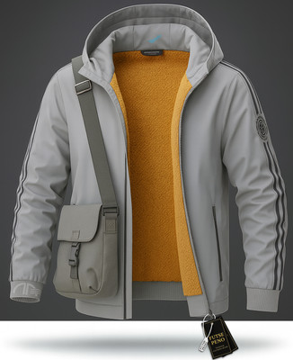 FUTSE PENO Full Sleeve Striped Men Jacket