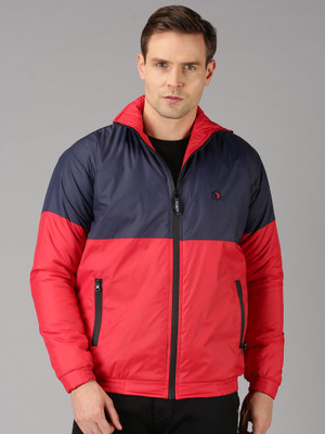 VROJASS Full Sleeve Colorblock Men Jacket