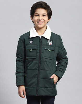 MONTE CARLO Full Sleeve Solid Boys Jacket