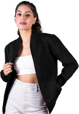 Tritika Full Sleeve Self Design Women Jacket