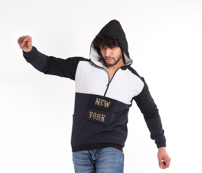 HOC Full Sleeve Colorblock Men Jacket