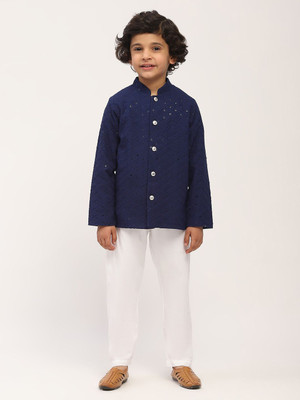 Spunkies Full Sleeve Solid Boys Jacket