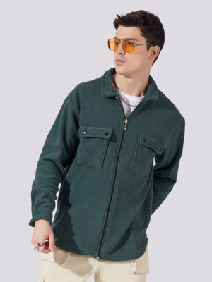 MANIAC Full Sleeve Solid Men Jacket