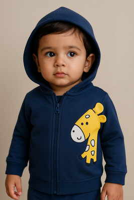 Wishkaro Full Sleeve Applique Baby Boys & Baby Girls Jacket
