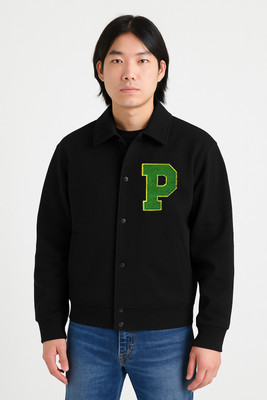 Damler Trend Full Sleeve Solid, Applique Men Jacket