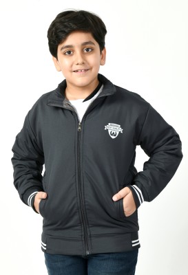 IAC Full Sleeve Solid Boys Jacket