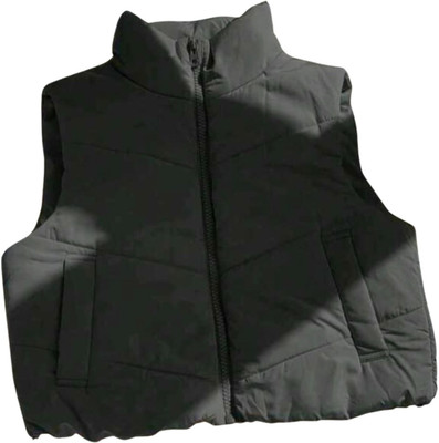 PRAFECT Sleeveless Solid Women Jacket