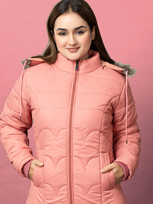 always shine Full Sleeve Self Design Women Jacket