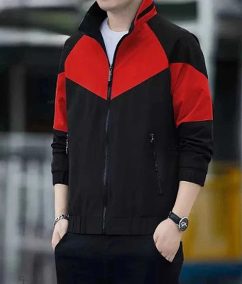 Mia Fashion Full Sleeve Colorblock Men Jacket