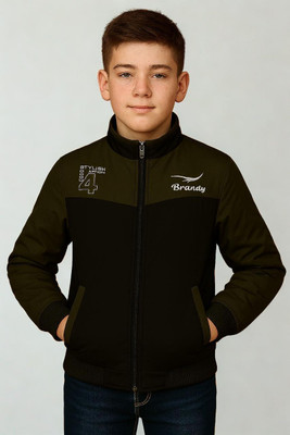 ZYRONA Full Sleeve Colorblock Boys Jacket