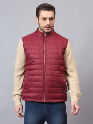 CANTABIL Sleeveless Solid Men Jacket