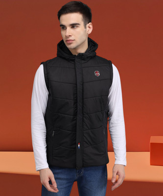 Brayles Sleeveless Solid Men Jacket