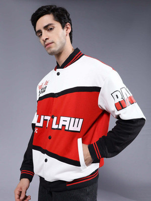 Pronk Full Sleeve Solid, Striped Men Jacket