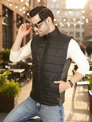 METRONAUT Sleeveless Colorblock Men Jacket