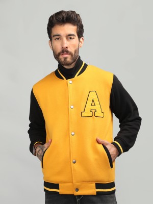 CHKOKKO Full Sleeve Colorblock Men Jacket