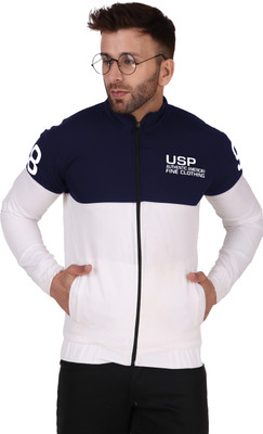 Plus91 Full Sleeve Colorblock Men Jacket
