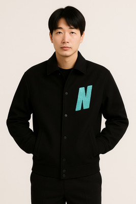 NEET Full Sleeve Applique Men Jacket
