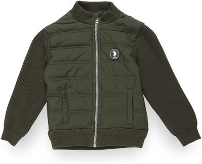 U.S. POLO ASSN. Full Sleeve Striped Boys Jacket