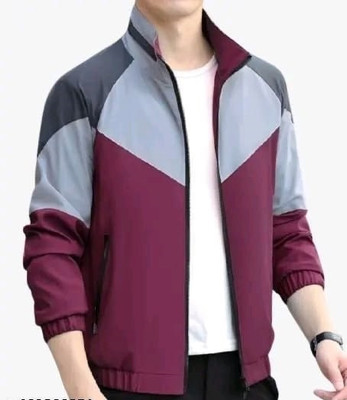 kdsn Full Sleeve Colorblock Men Jacket