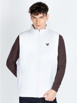 Status Quo Sleeveless Solid Men Jacket