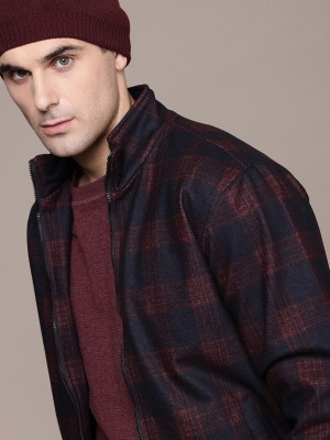 Roadster Full Sleeve Checkered Men Jacket