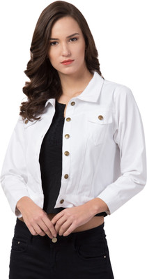 FUNDAY FASHION 3/4th Sleeve Solid Women Jacket