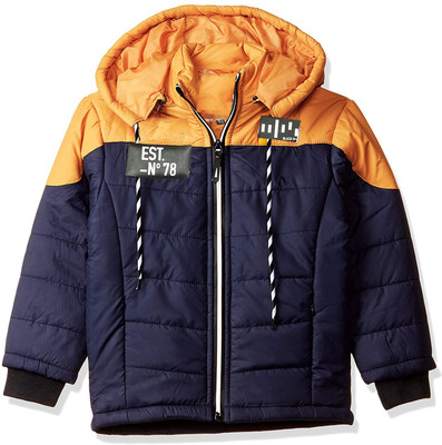 AD & AV Full Sleeve Colorblock Boys Jacket