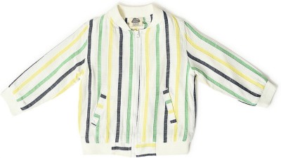 Mi Arcus Full Sleeve Striped Baby Boys Jacket