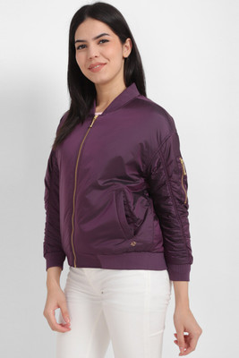 Allen Solly Full Sleeve Solid Women Jacket