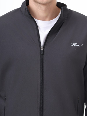 HOKET Full Sleeve Solid Men Jacket
